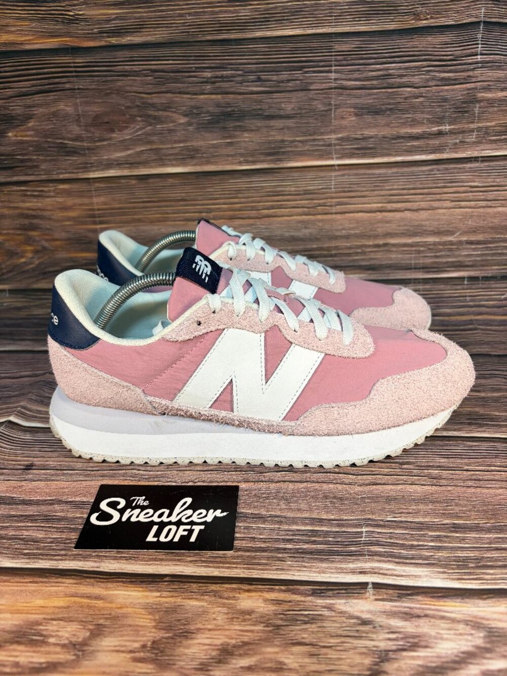 New Balance 237 Pink Casual Lace Up Sneakers Women's Size 12